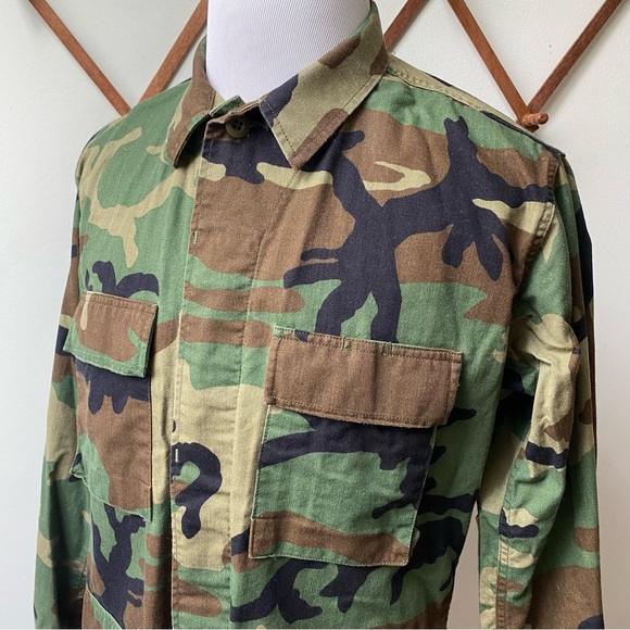 Vintage Military Camo Combat Coat - Picture 11 of 14